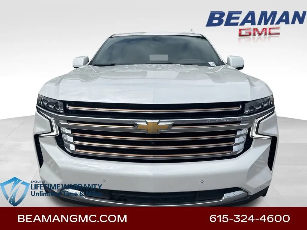 Used 2022 Chevrolet Tahoe High Country with VIN 1GNSKTKL9NR355965 for sale in Madisonville, KY