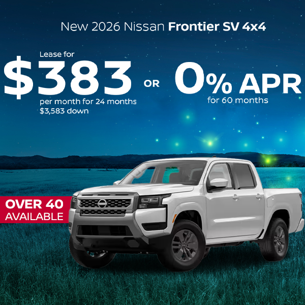New 2026 Nissan Frontier SV 4x4                 
