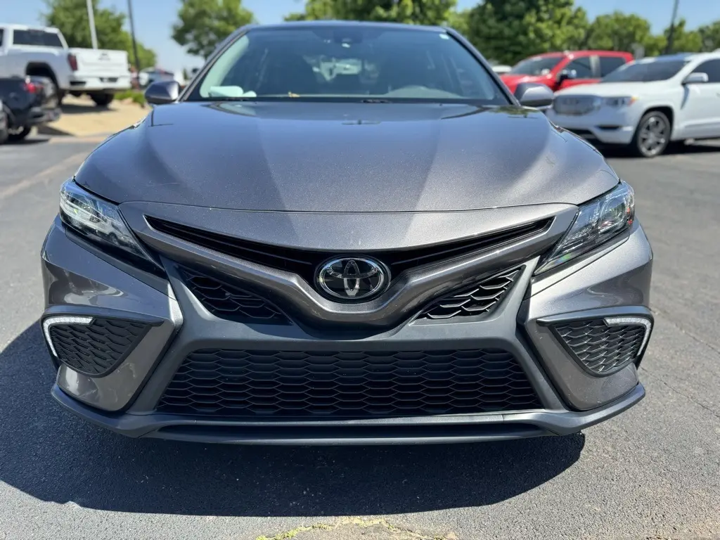 Used 2023 Toyota Camry SE with VIN 4T1T11AKXPU794102 for sale in Norman, OK