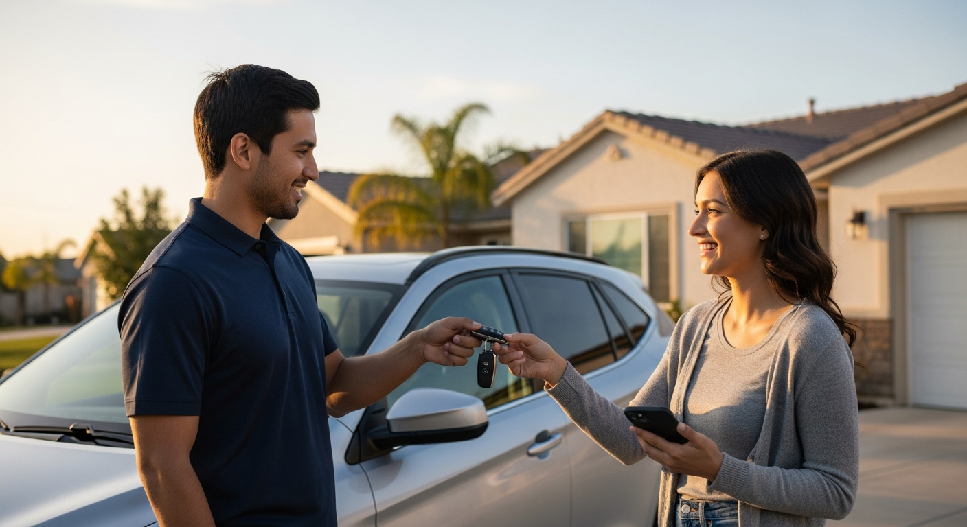 Online car buying with free home delivery in Bakersfield, CA