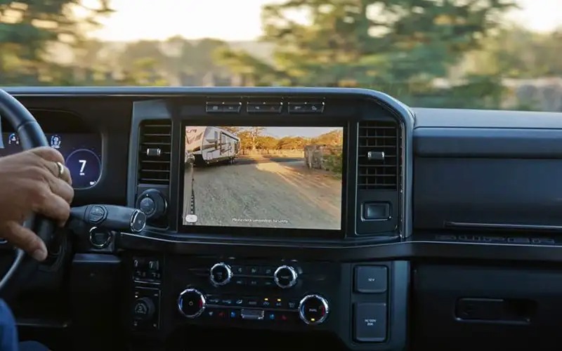 image of ford f-250 super duty dashboard