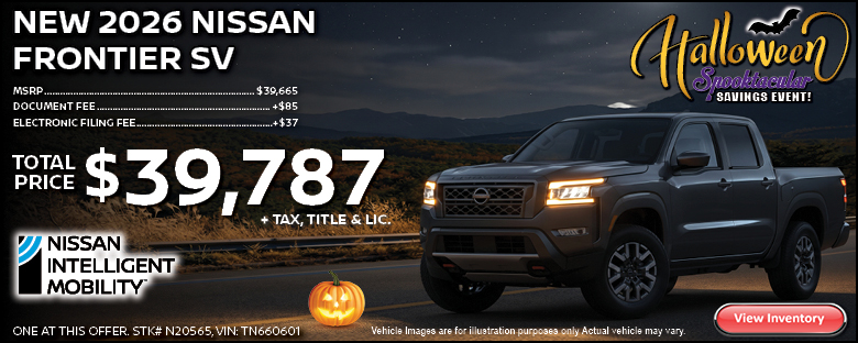 2026 Nissan Frontier SV