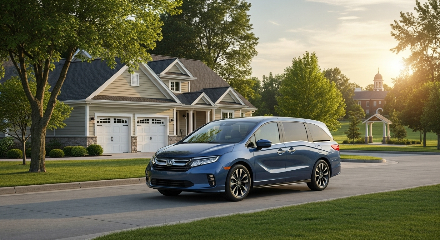 Explore the 2025 Honda Odyssey's family features and check availability at Kunes Honda of Quincy. Perfect for families in Perry, MO.