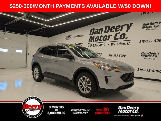 Silver Metallic 2022 Ford Escape SUV / Crossover All-Wheel Drive Automatic