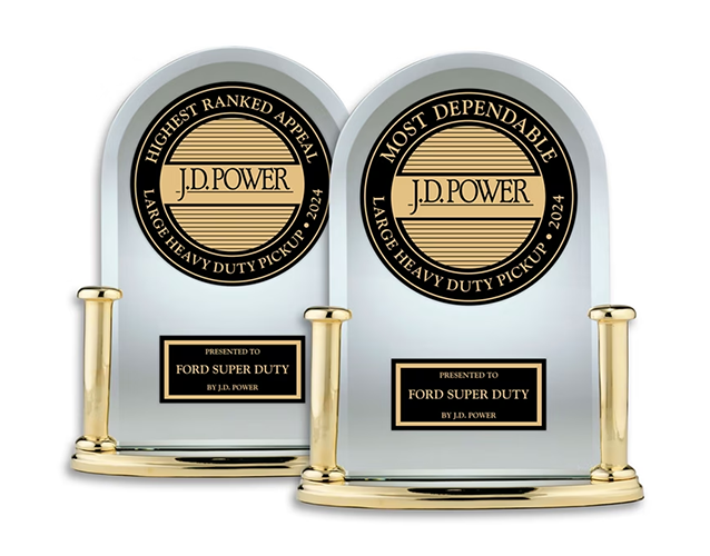 Ford Super Duty J.D. Power Awards