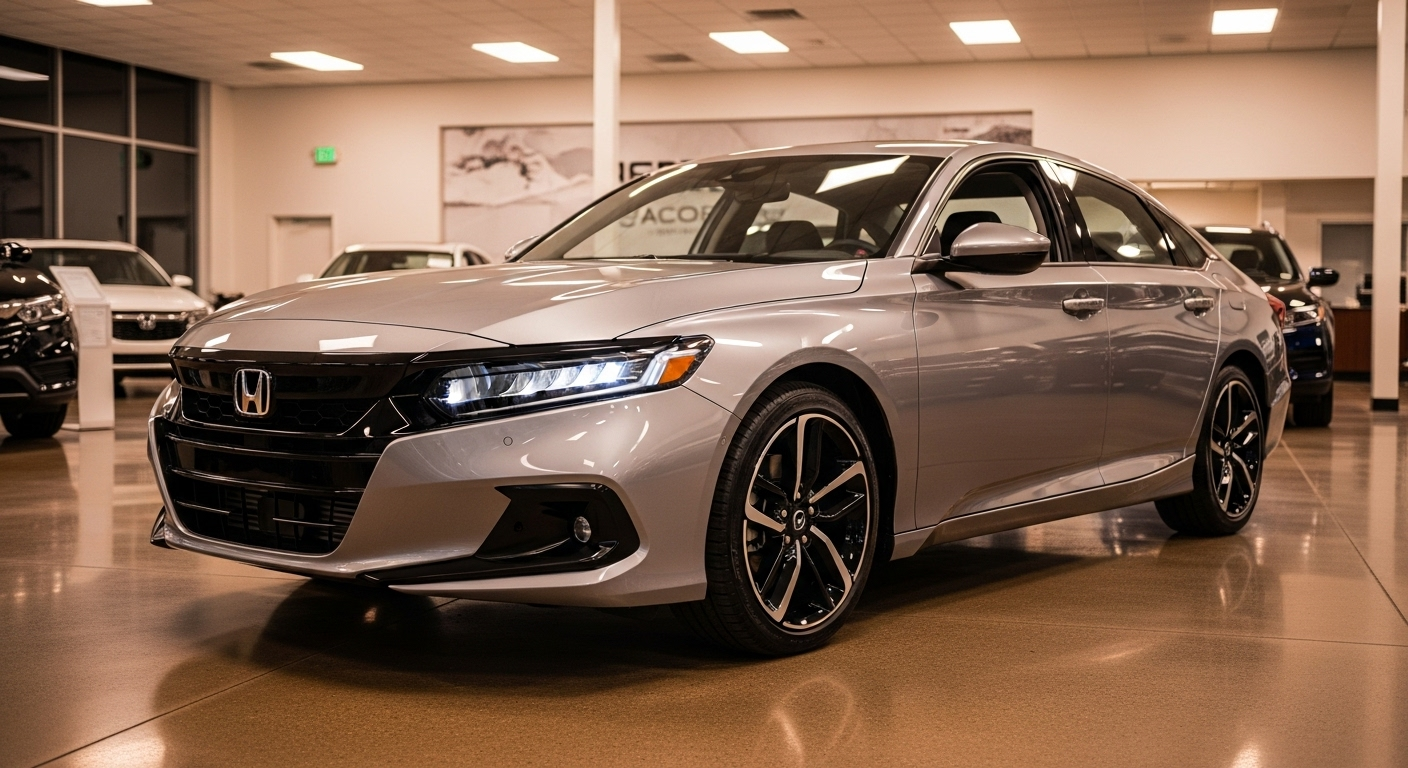 Explore the 2024 Honda Accord at Kunes Honda of Quincy. Find your perfect match with our extensive inventory and competitive pricing. Shop New Hondas today!
