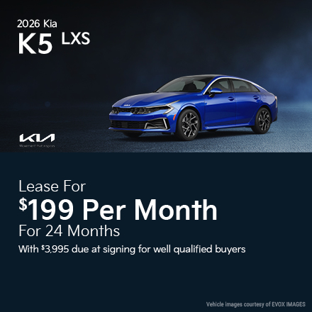2026 Kia Carnival LXS   Lease For $186 Per Month For 24 Months With $7,250 Due At Signing For Well Qualified Buyers Plus Get Up To $3,458 Dealer Discount