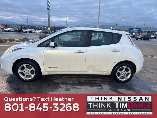 Used 2014 Nissan LEAF SV with VIN 1N4AZ0CP7EC332273 for sale in South Jordan, UT