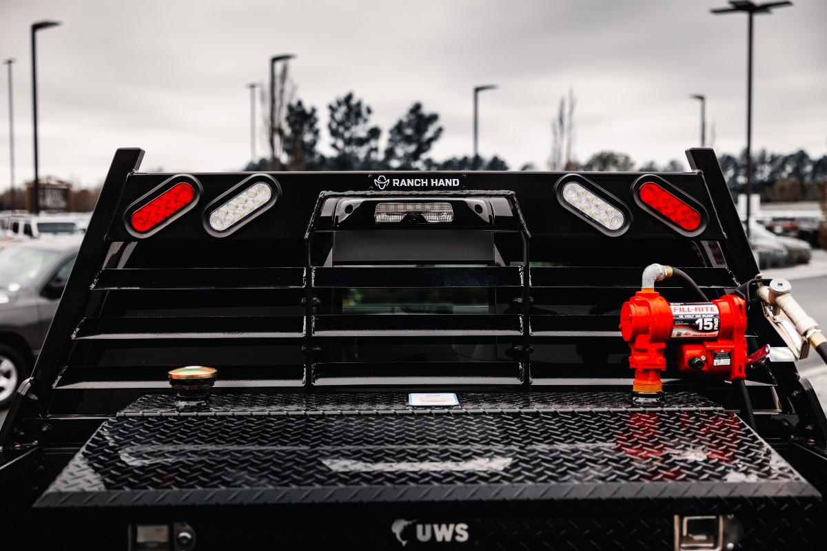 Custom 2023 RAM 1500 Ranch Hand SEMA Build Exterior Upper Rear Lighting