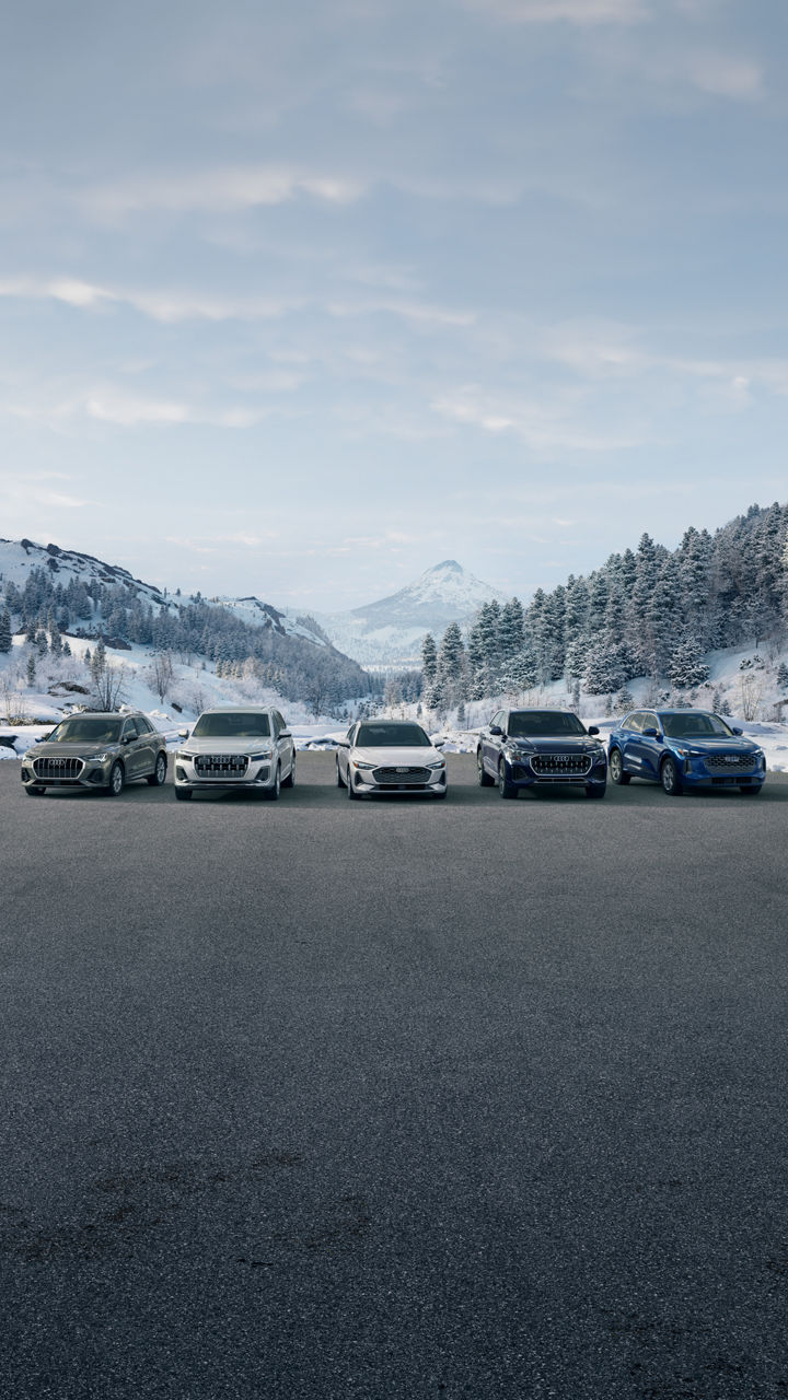 Audi vehicles lineup