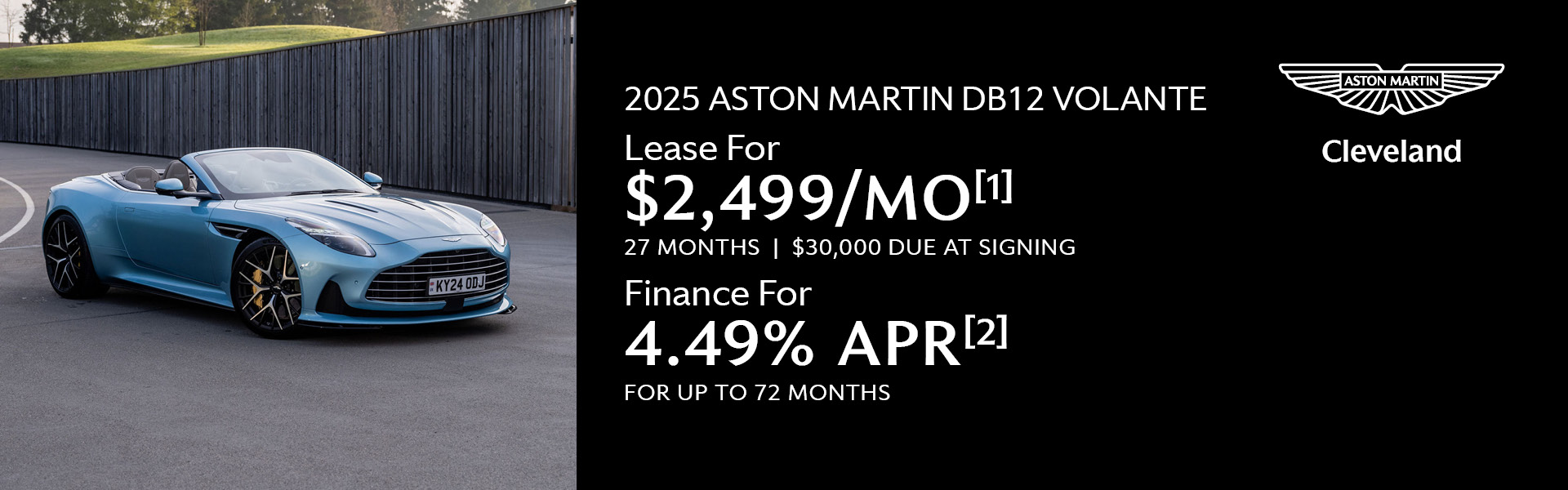 2025 Aston Martin DB12 Volante