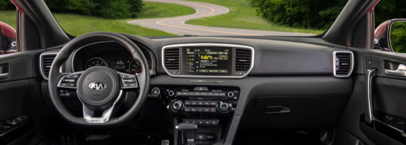 2021 Kia Sportage dashboard