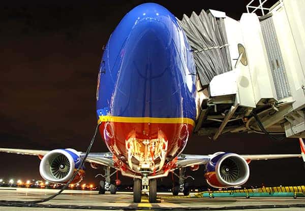 southwest airlines jet