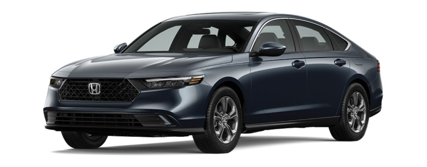 Grey 2024 Honda Accord EX angled left