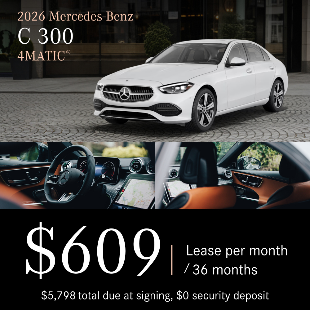 2026 Mercedes-Benz C 300 4MATIC®