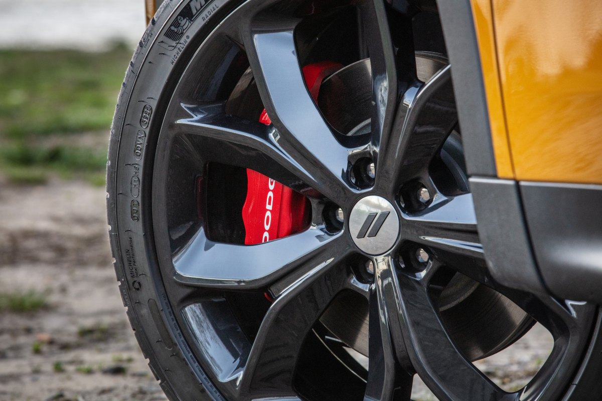 2025 Dodge Hornet Brake Caliper Closeup