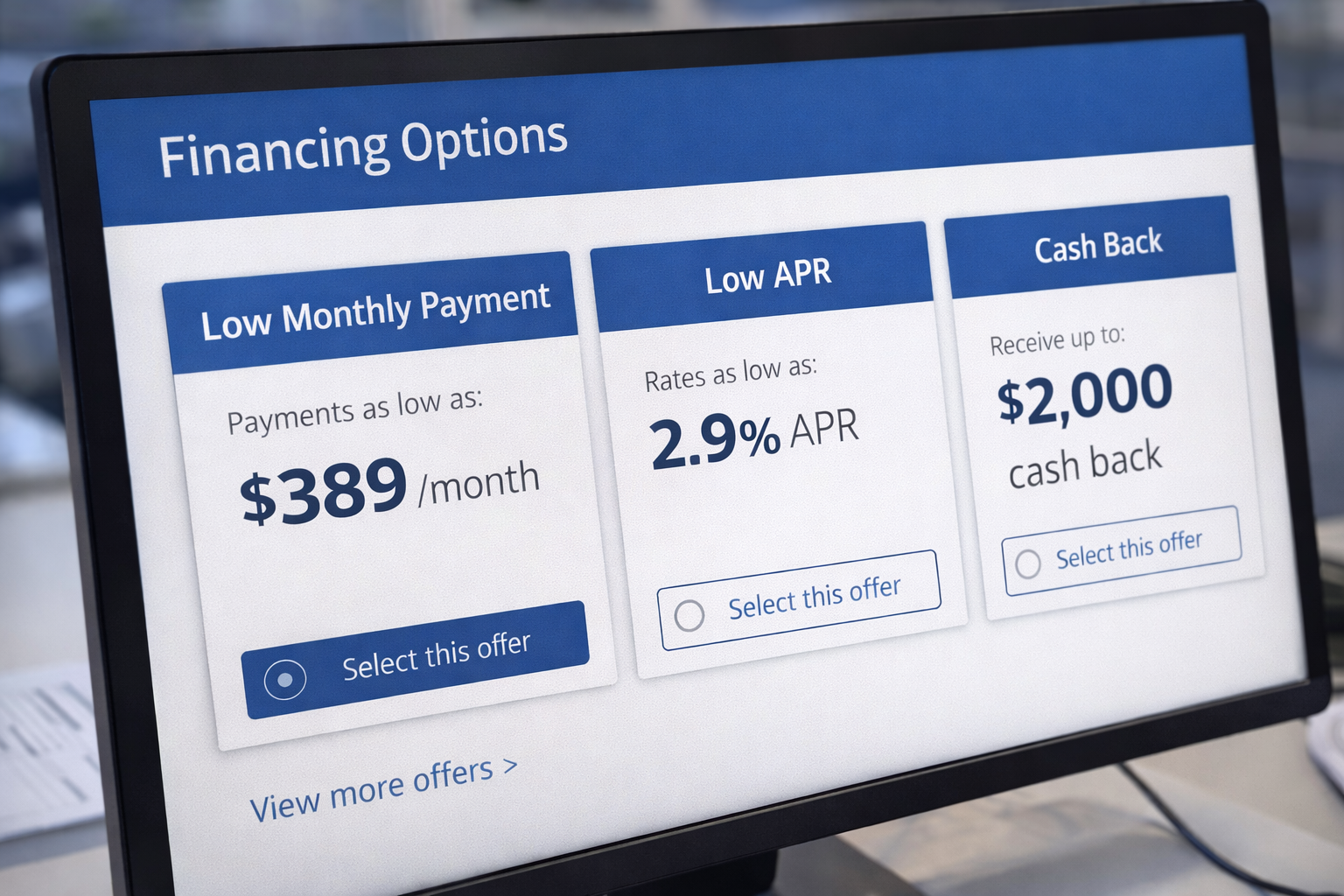 Financing Built Around You