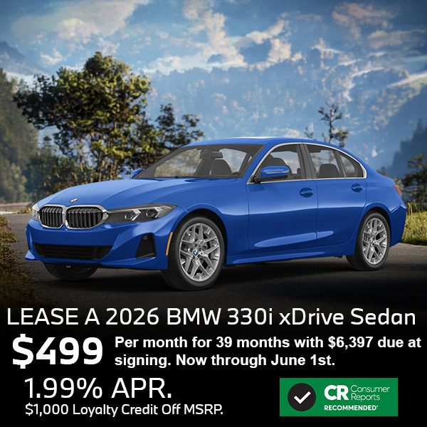 Lease the BMW 330 in Roxbury NJ