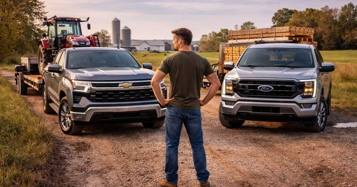 The Real Difference Between Silverado 1500 and
Ford F-150 Towing and Payload Specs
