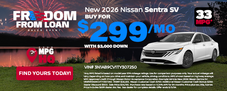 New 2026 Nissan Sentra