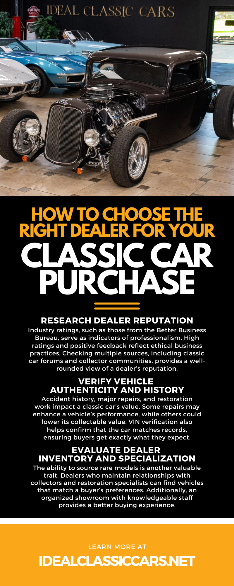 How To Choose the Right Dealer for Your Classic Car Purchase