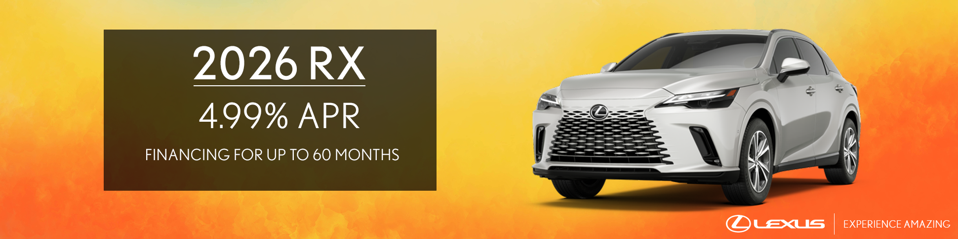 Lexus RX Offer