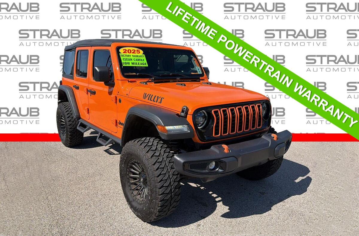 Used 2025 Jeep® Wrangler Willys at Elm Grove CDJR | Straub