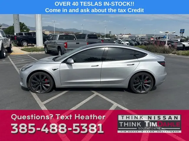 Used 2018 Tesla Model 3 Long Range Dual Motor with VIN 5YJ3E1EB7JF063100 for sale in South Jordan, UT