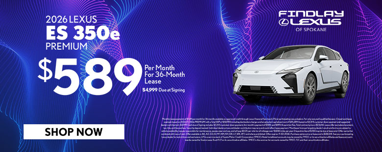 2026 New Lexus ES Special