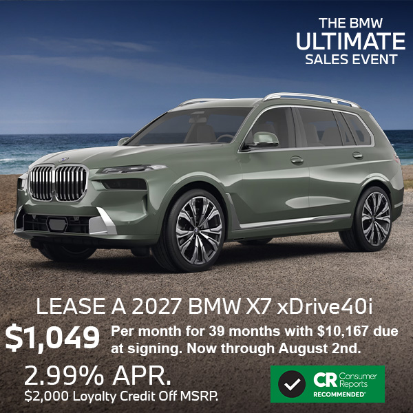 Lease the BMW X7 in NJ