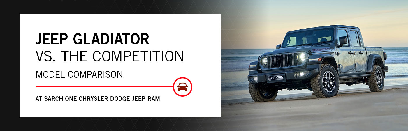 2025 Jeep Gladiator vs Competition