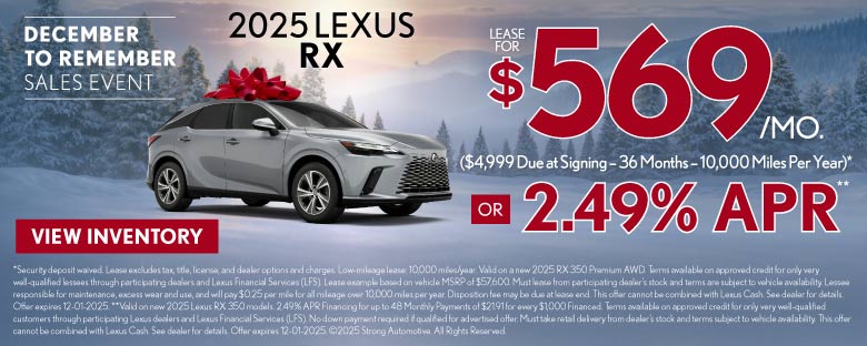 2025 Lexus RX