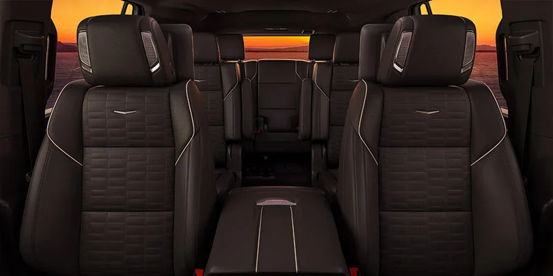 interior of 2023 Cadillac Escalade