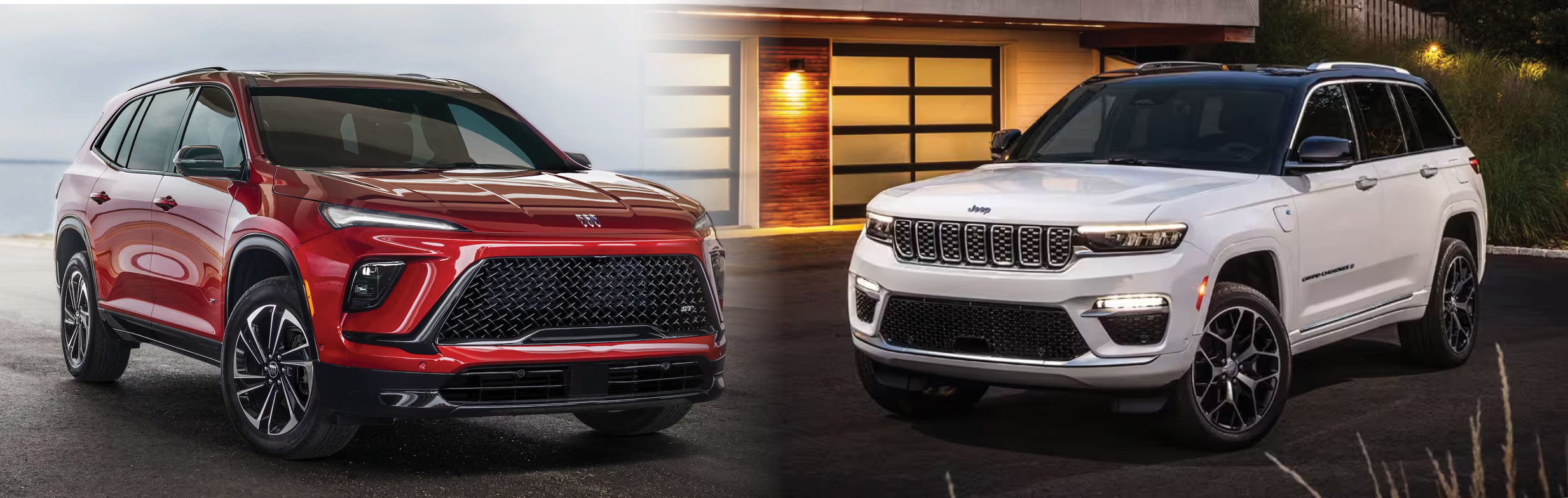 2025 Buick Enclave vs 2025 Jeep Grand Cherokee L