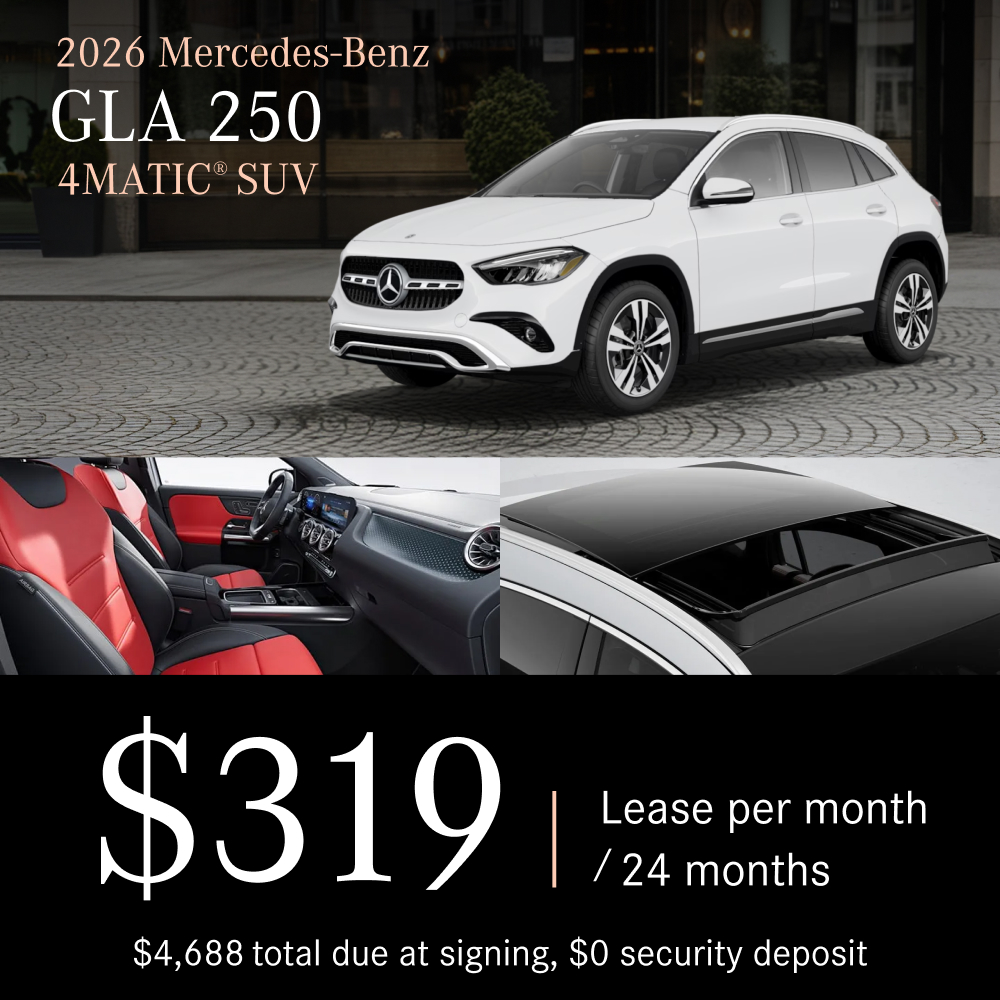 2026 Mercedes-Benz GLA 250 4MATIC® SUV
