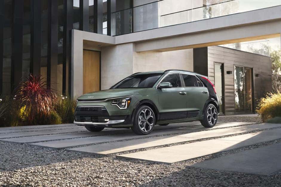 2025 Kia Niro parked in a driveway