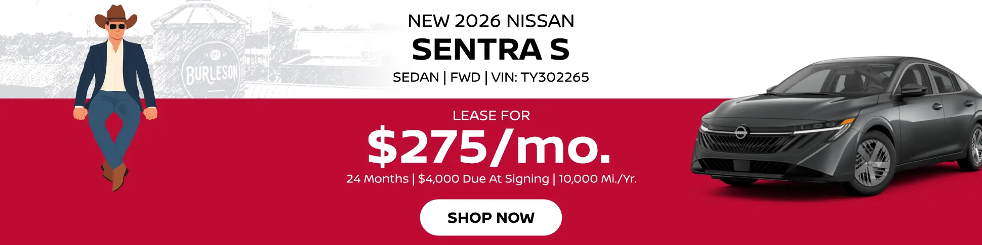 July Sentra Lease