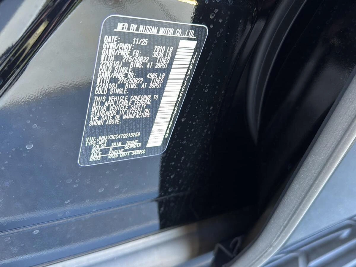2026 Nissan Armada Platinum Reserve - Photo 34