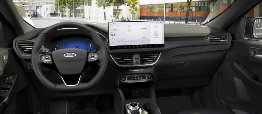 Inteiror of the Ford Explorer.