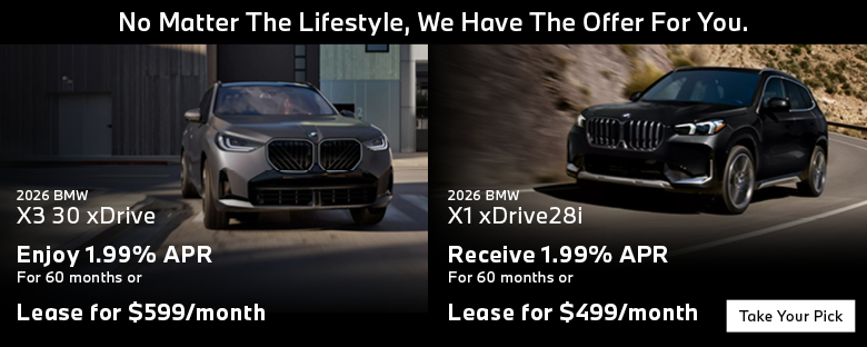 2026 BMW X3 30 xDrive, 2026 BMW X1 xDrive28i