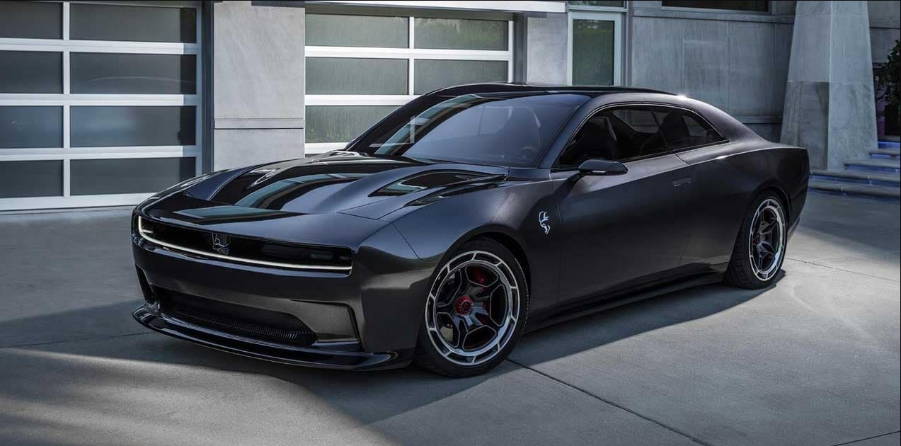 Black 2024 Dodge Charger EV