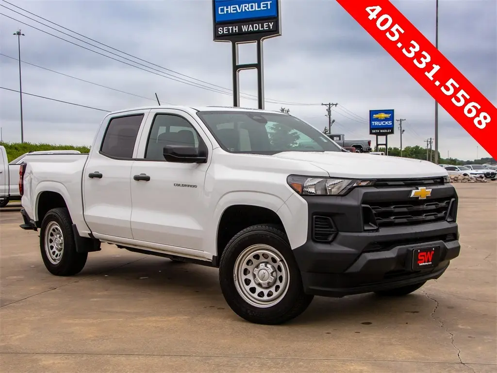 Used 2023 Chevrolet Colorado Work Truck with VIN 1GCPSBEK5P1202125 for sale in Pauls Valley, OK