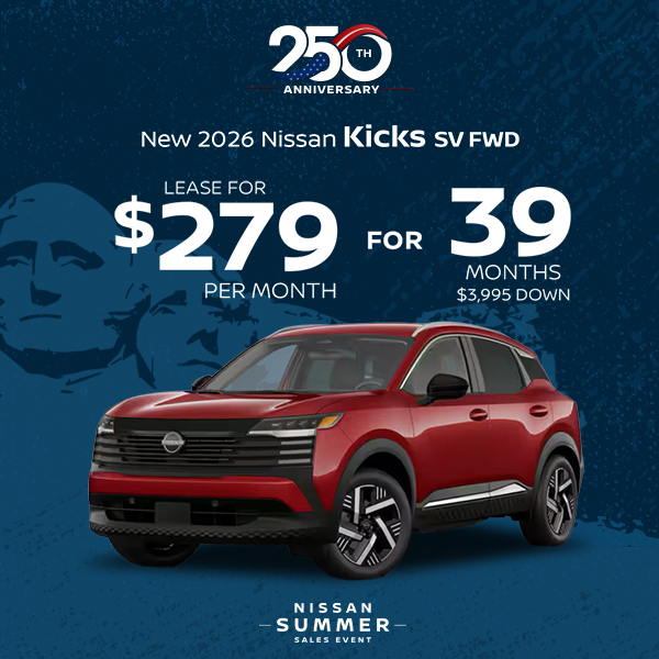 New 2026 Nissan Kicks SV FWD