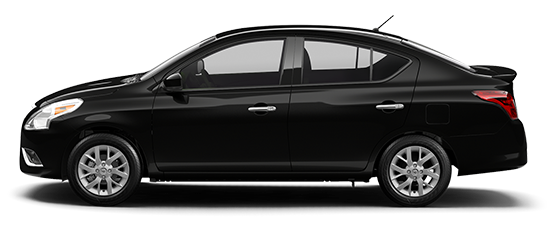 2017 Nissan Versa SV Special Edition sedan, side profile