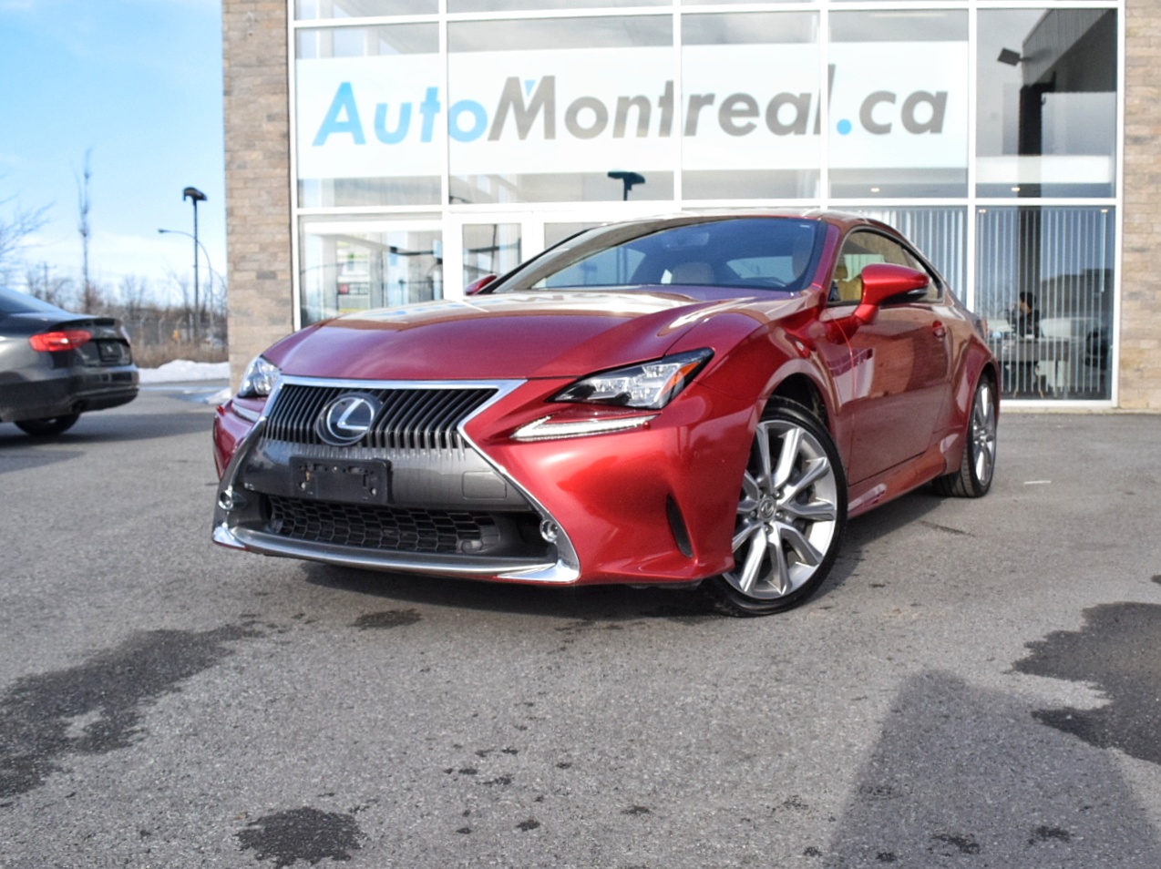 Auto Montreal Red Lexus