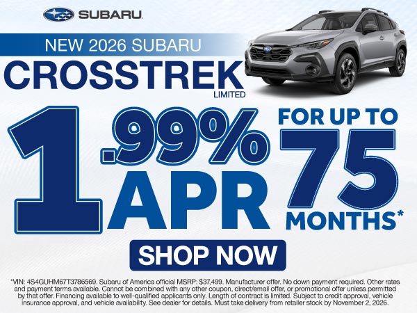 New 2026 Subaru Crosstrek Limited 