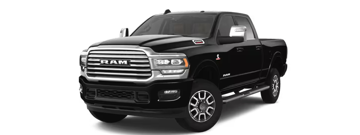 2024 ram 2500 limited longhorn on white background