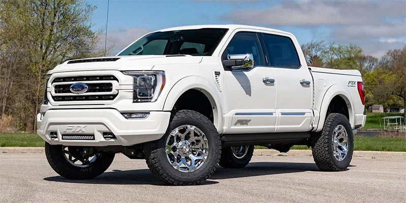 image of white ftx all-terrain ford f-150