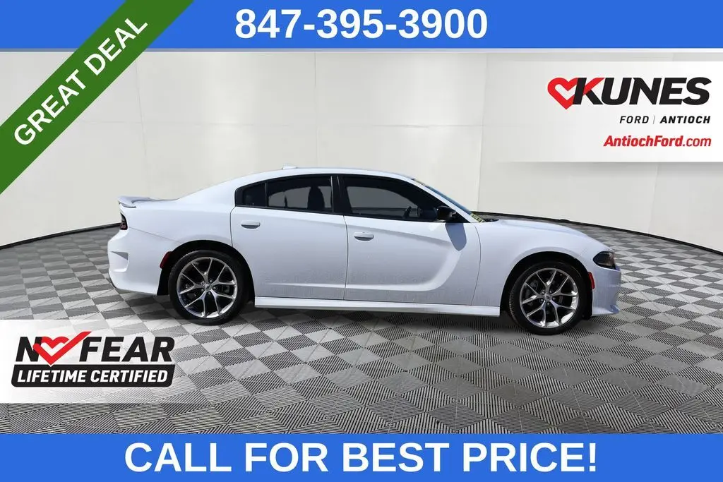 Used 2023 Dodge Charger GT with VIN 2C3CDXHG9PH529825 for sale in Antioch, IL