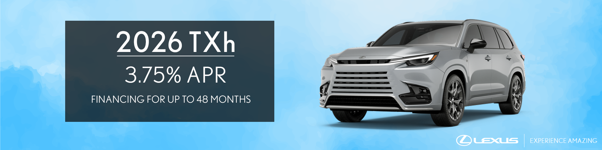 Lexus TXh APR Offer